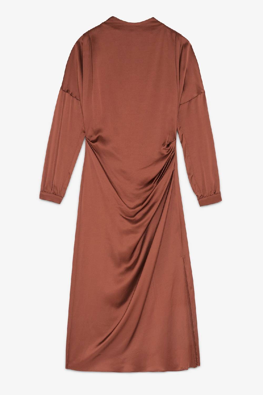 Ottod'Ame Viscose Long Dress With Long Sleeves