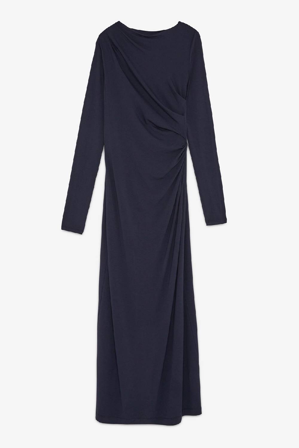 Ottod'Ame Viscose Long Dress With Pleats