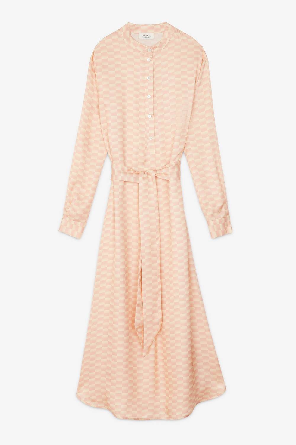 Ottod'Ame Viscose Long Dress With Sash