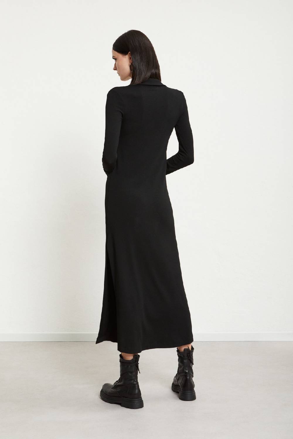 Ottod'Ame Viscose Long Dress With Slits
