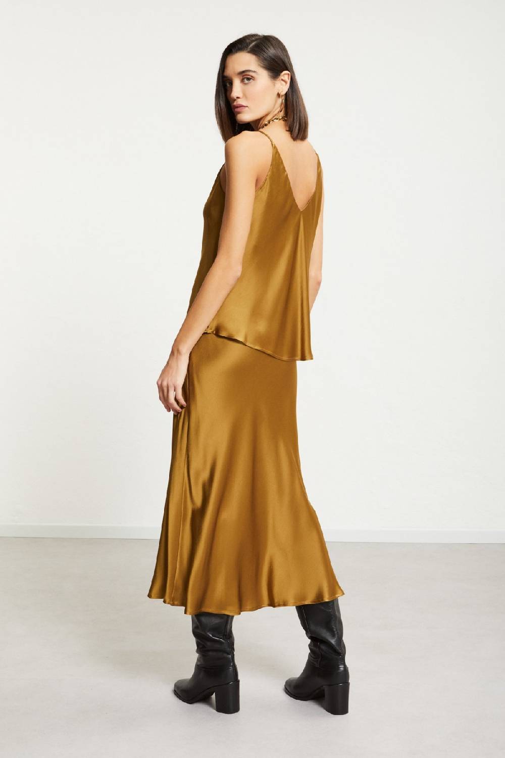 Ottod'Ame Viscose Long Skirt