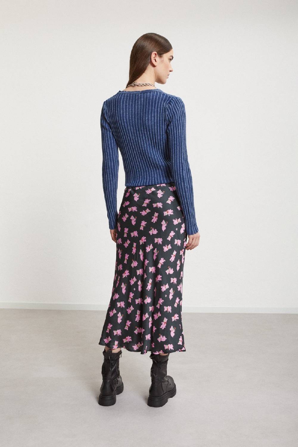 Ottod'Ame Viscose Long Skirt