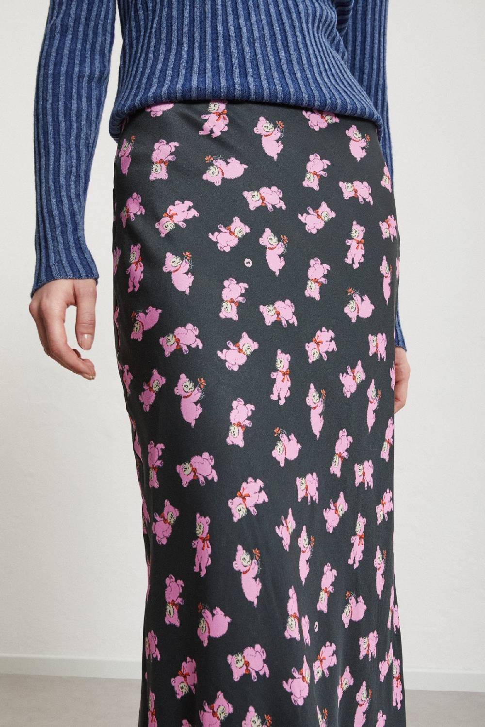 Ottod'Ame Viscose Long Skirt