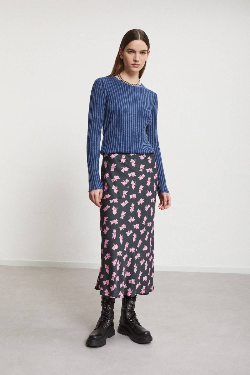 ottod'Ame Viscose long skirt
