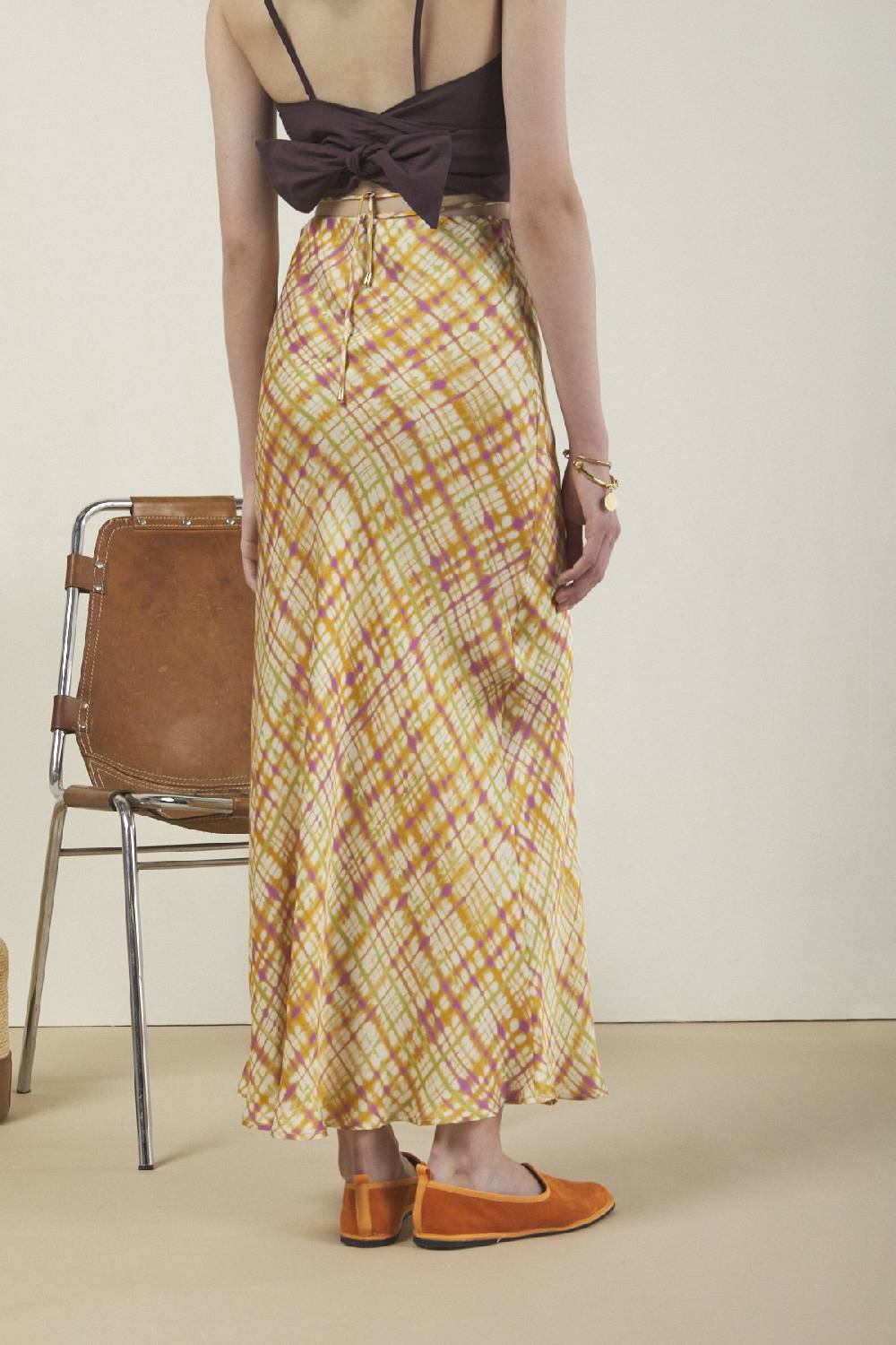 Ottod'Ame Viscose Long Skirt
