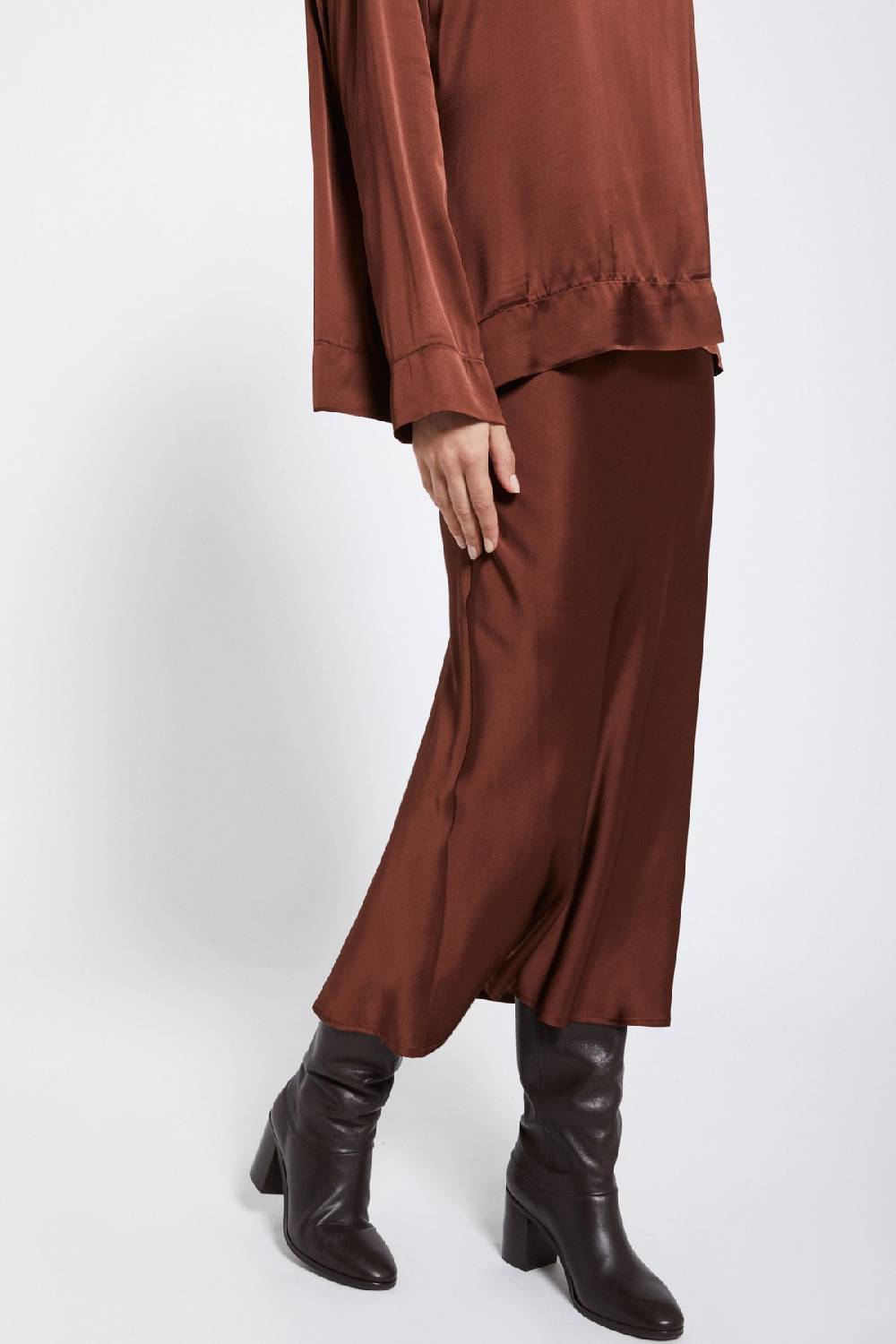 Ottod'Ame Viscose Long Skirt