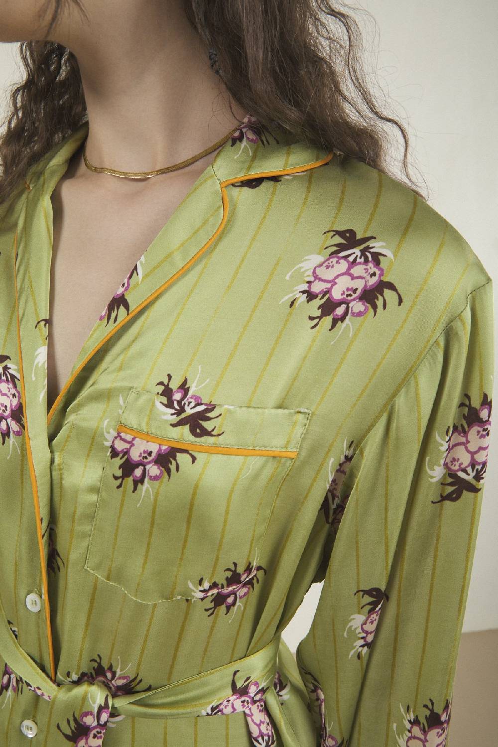 Ottod'Ame Viscose Midi Chemisier