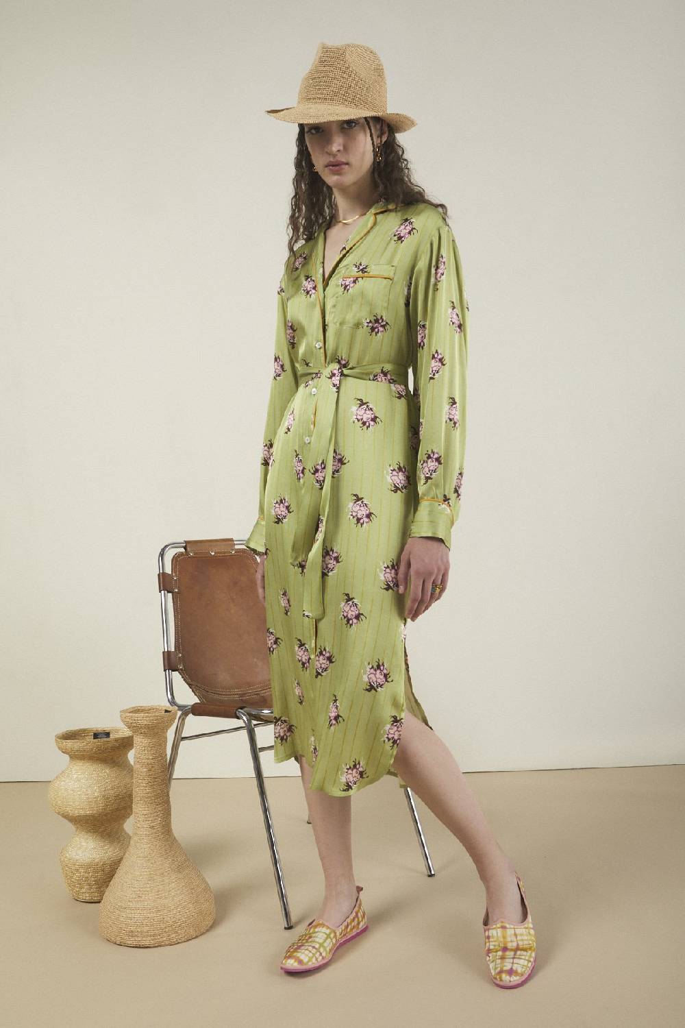 ottod'Ame Viscose midi chemisier