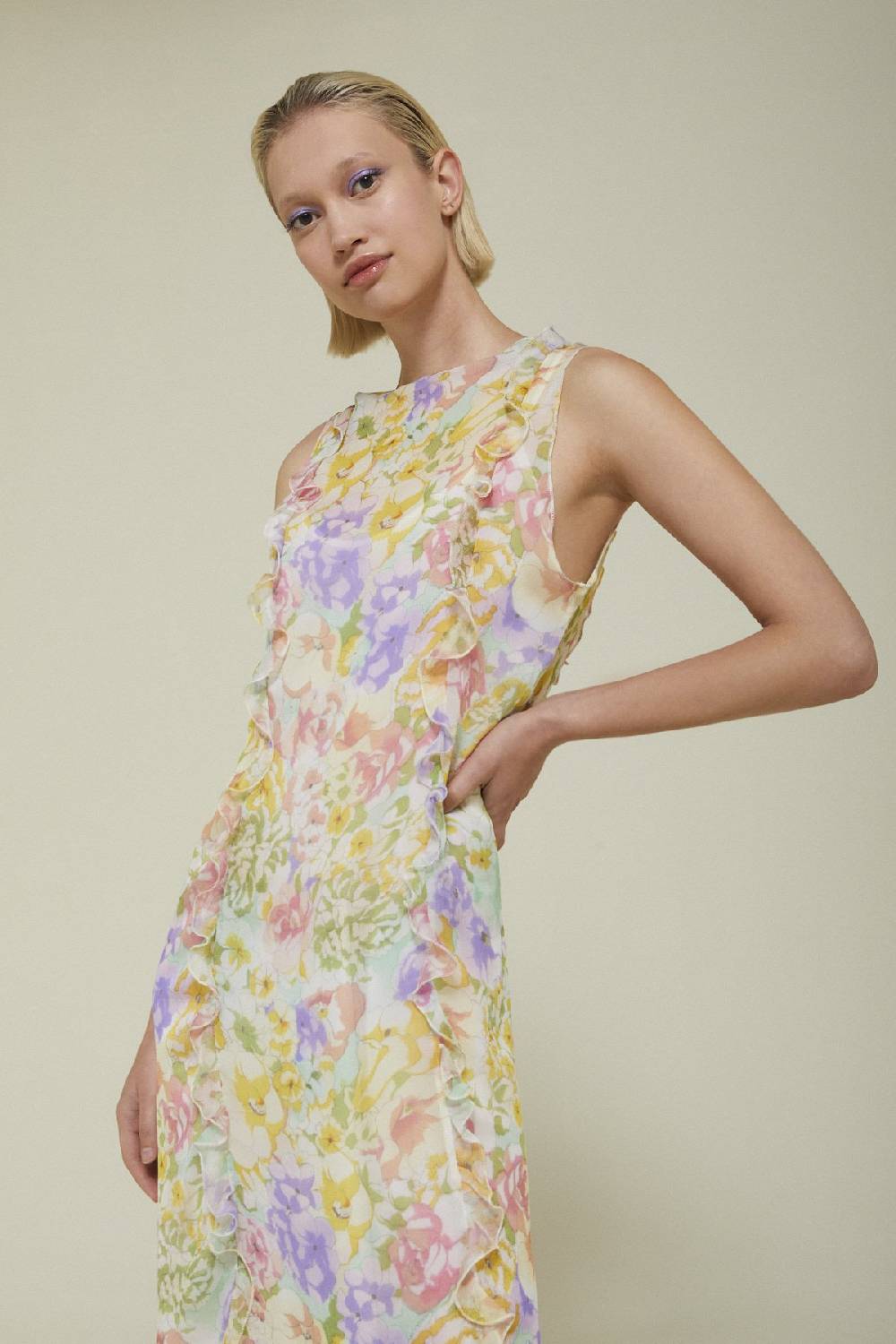 Ottod'Ame Viscose Midi Dress