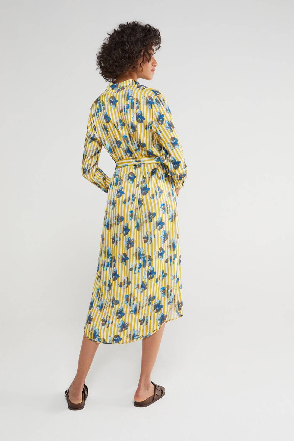 Ottod'Ame Viscose Midi Dress With Sash