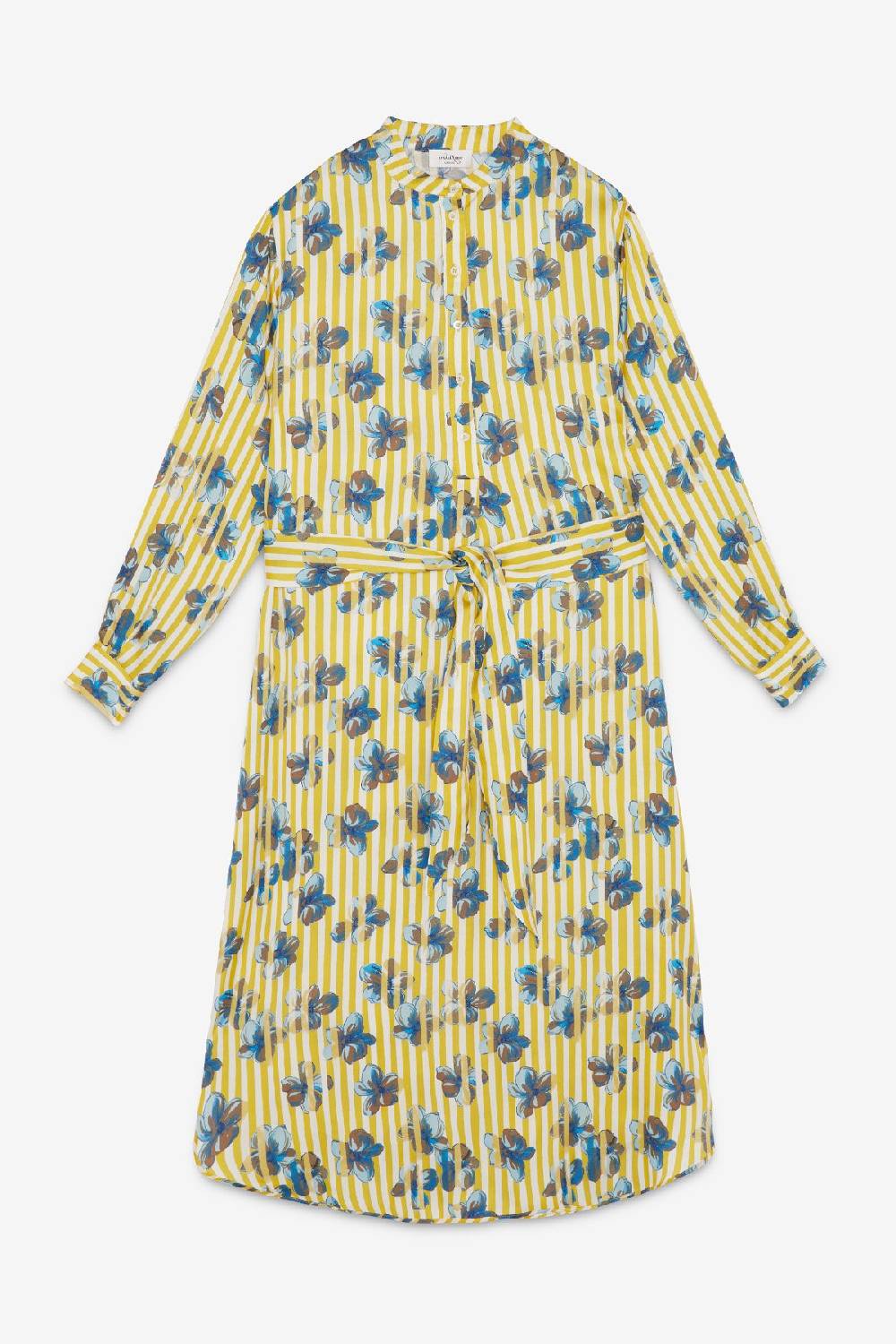 Ottod'Ame Viscose Midi Dress With Sash