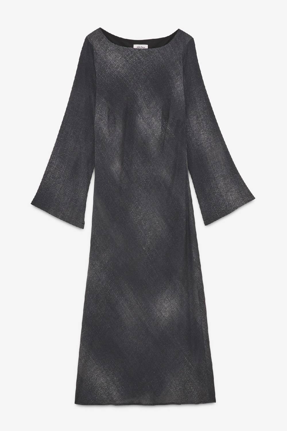 Ottod'Ame Viscose Midi Dress With Wide Sleeve