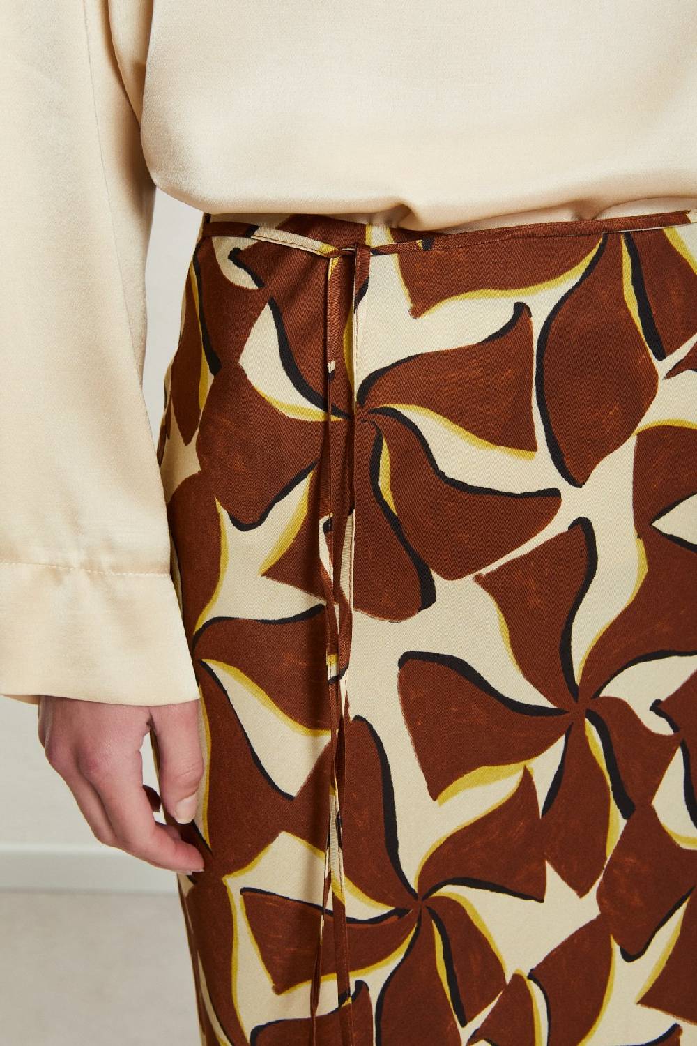 Ottod'Ame Viscose Midi Skirt