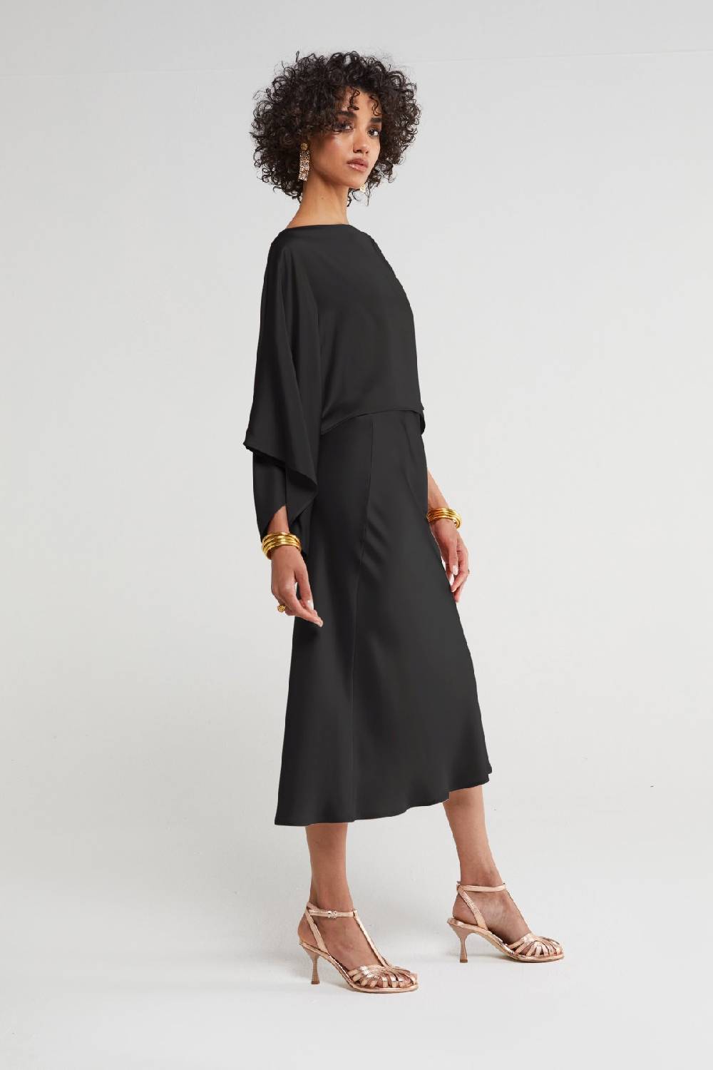 Ottod'Ame Viscose Midi Skirt