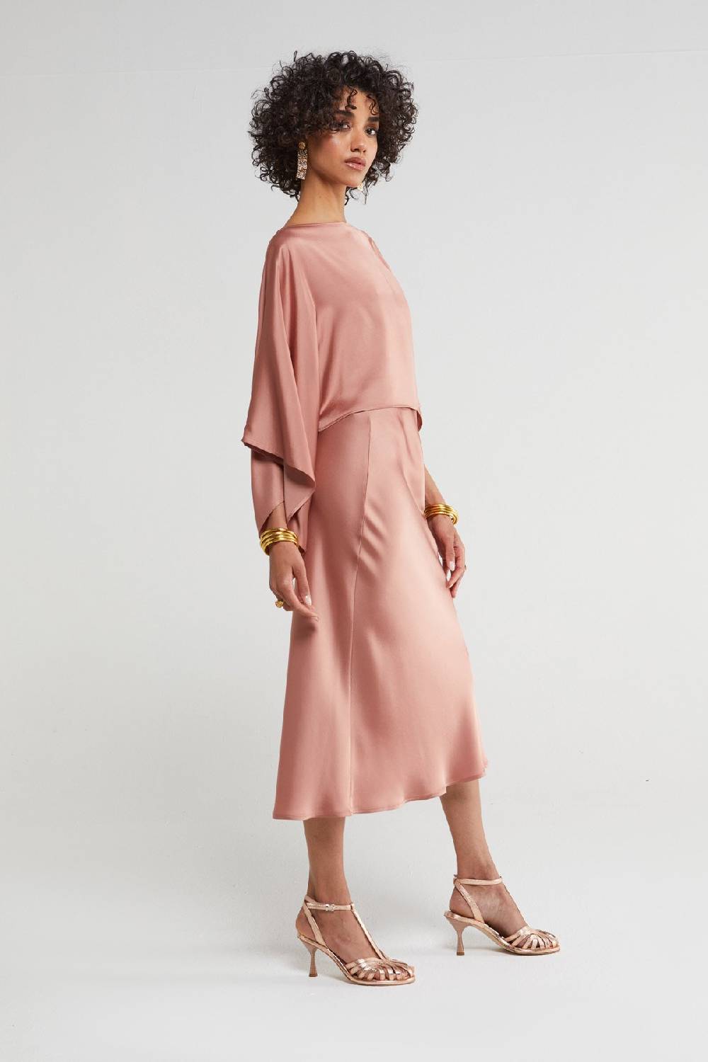 Ottod'Ame Viscose Midi Skirt