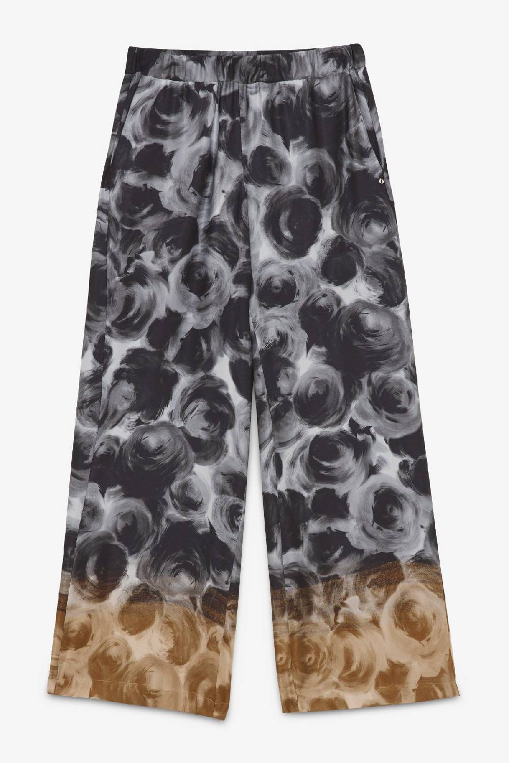 Ottod'Ame Viscose Palazzo Trousers