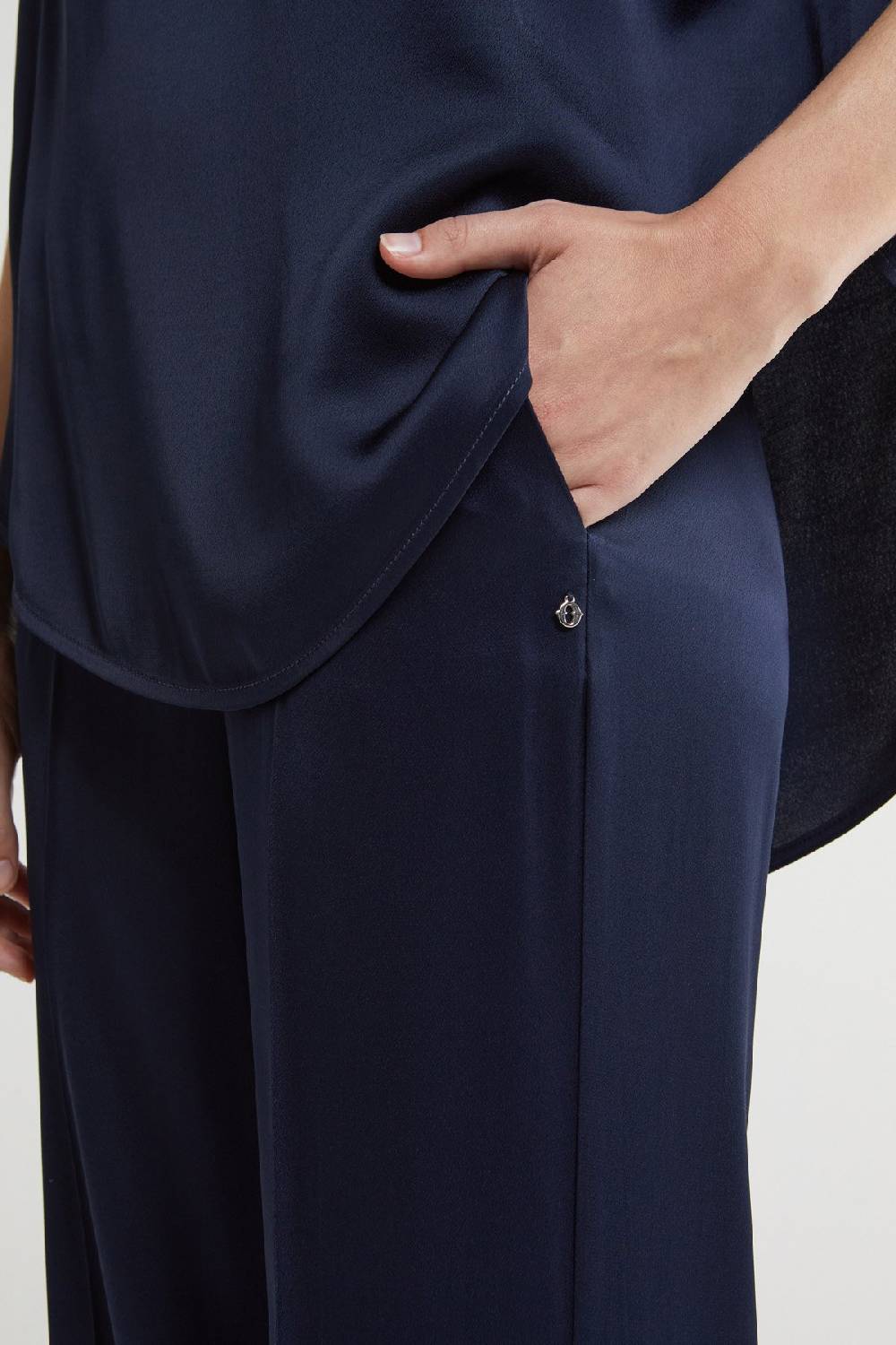 Ottod'Ame Viscose Palazzo Trousers