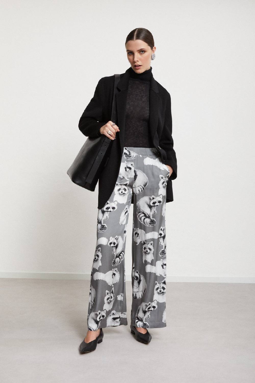 ottod'Ame Viscose palazzo trousers