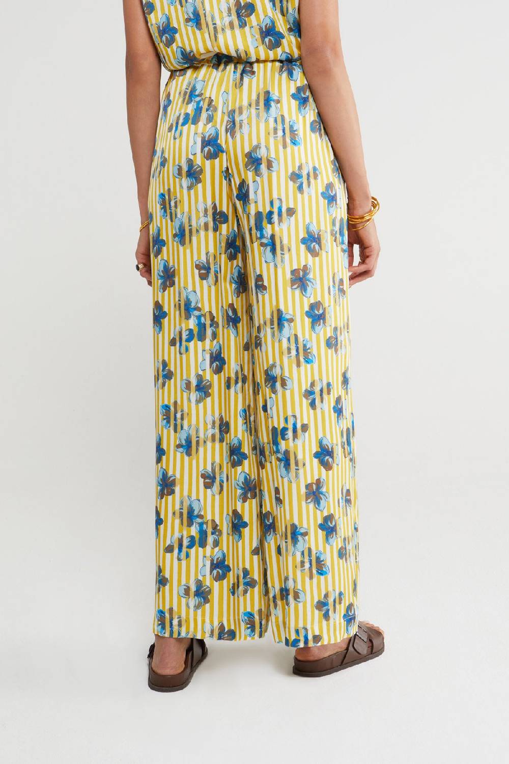 Ottod'Ame Viscose Palazzo Trousers