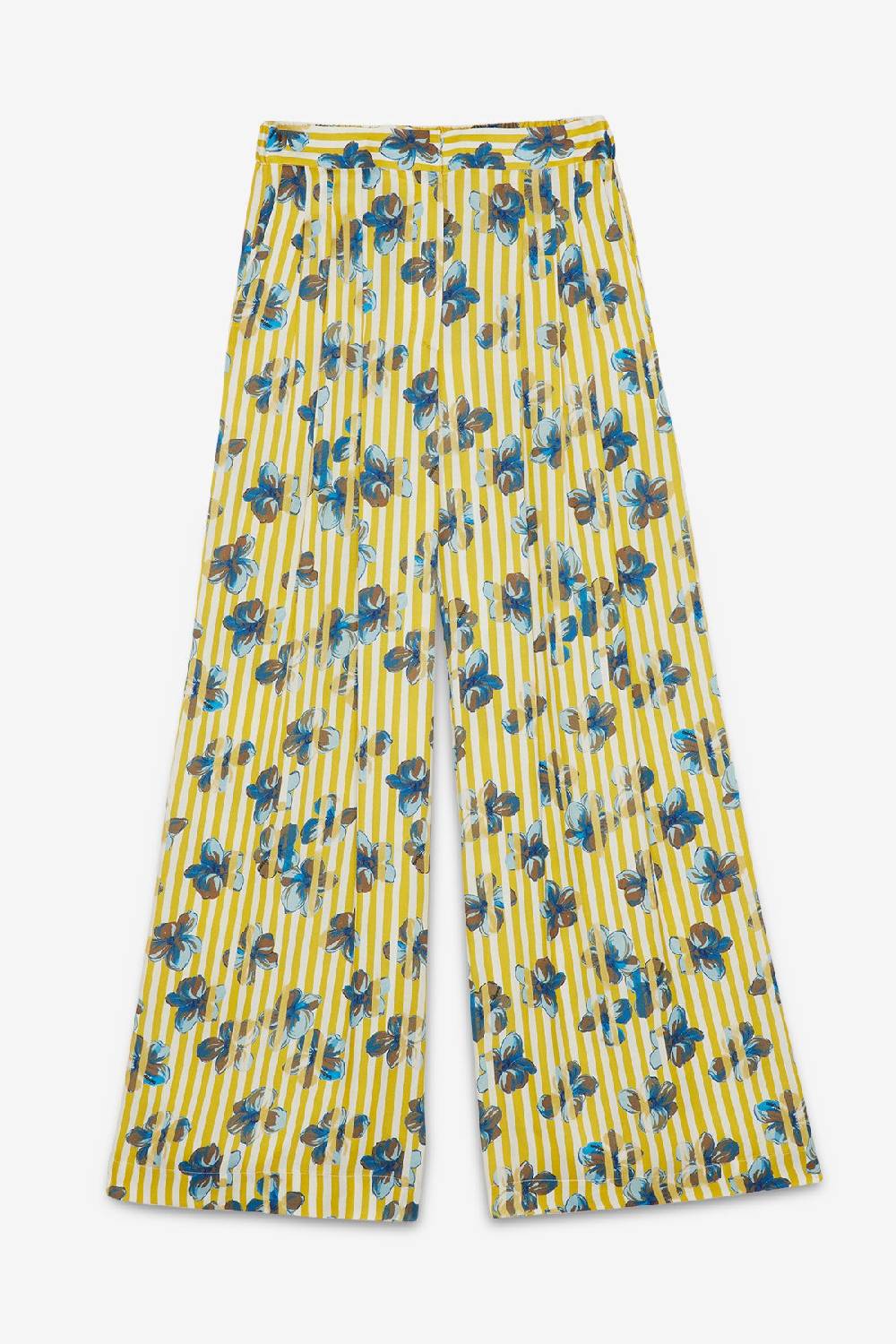 Ottod'Ame Viscose Palazzo Trousers