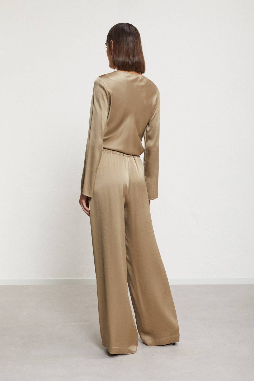 Ottod'Ame Viscose Palazzo Trousers