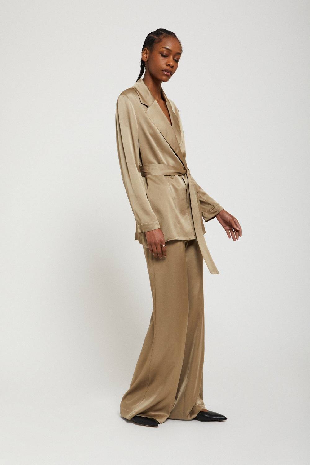 Ottod'Ame Viscose Palazzo Trousers