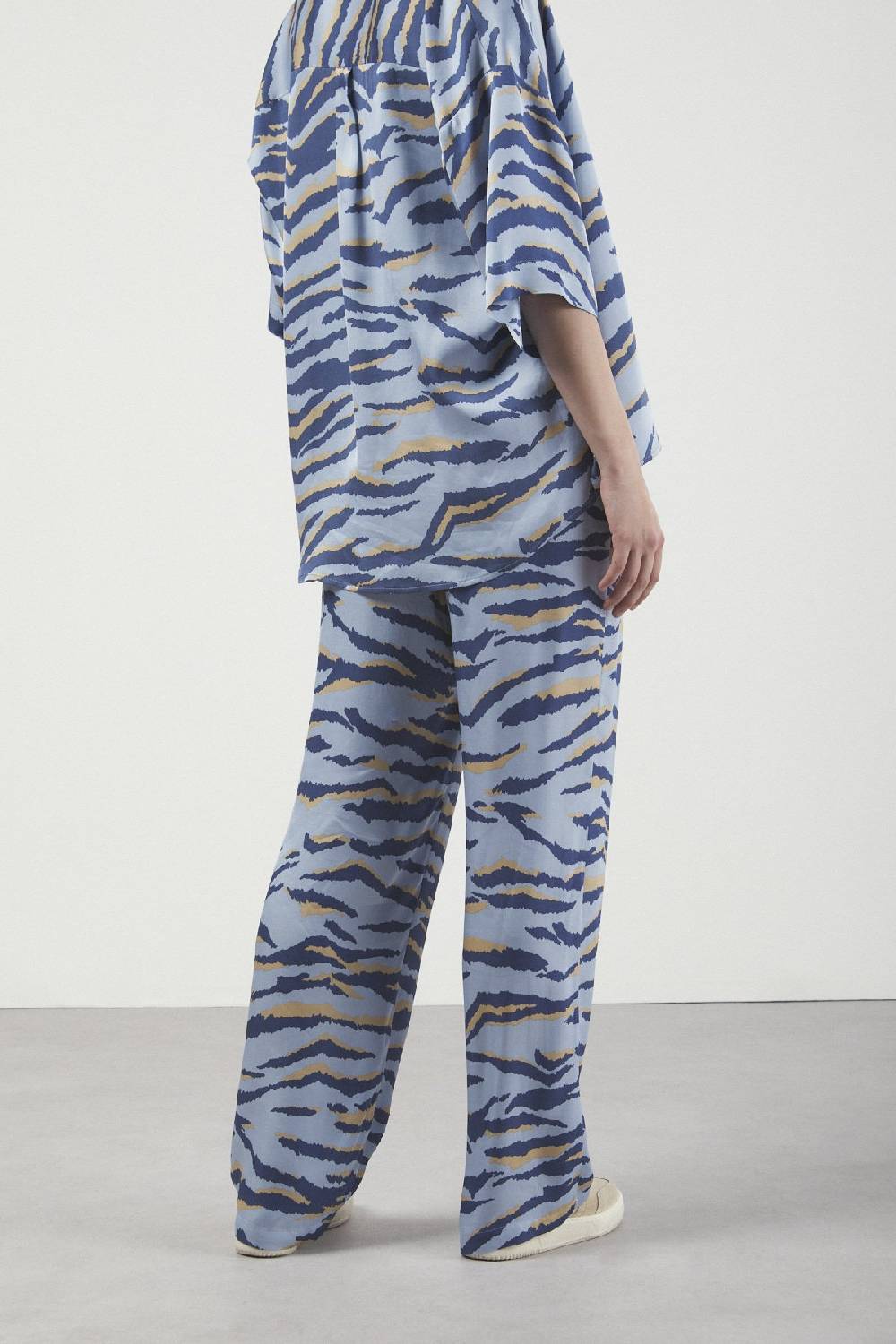 Ottod'Ame Viscose Palazzo Trousers