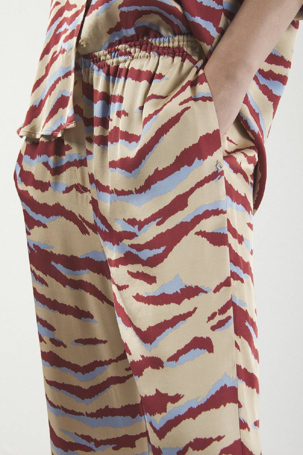 Ottod'Ame Viscose Palazzo Trousers