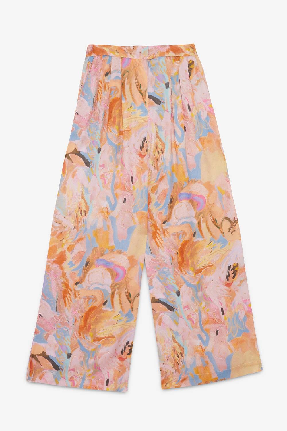 Ottod'Ame Viscose Palazzo Trousers