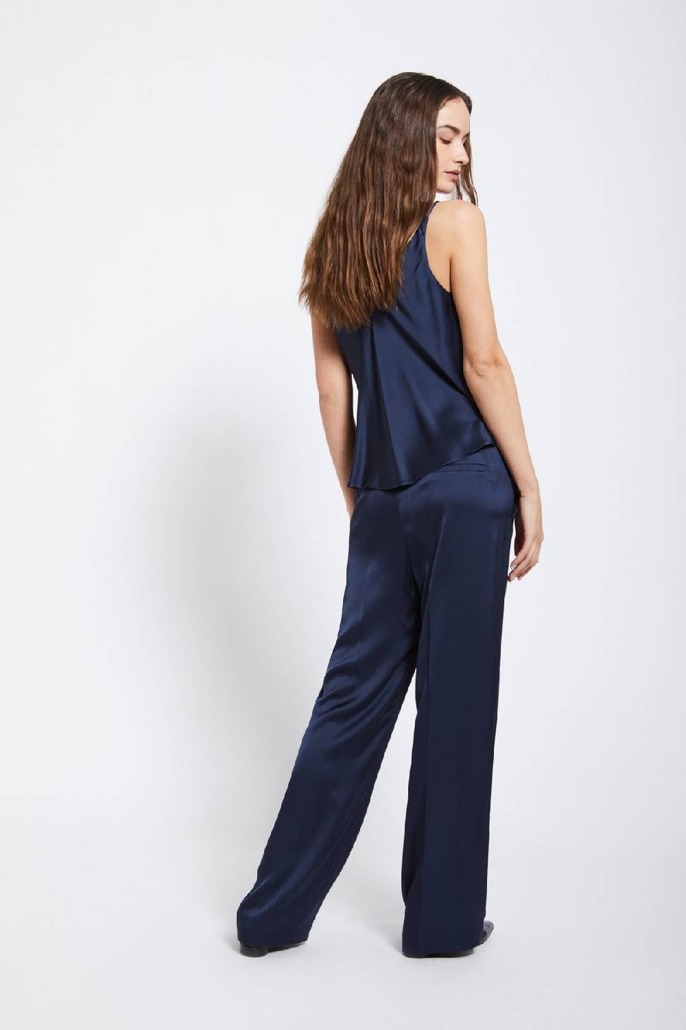 Ottod'Ame Viscose Palazzo Trousers