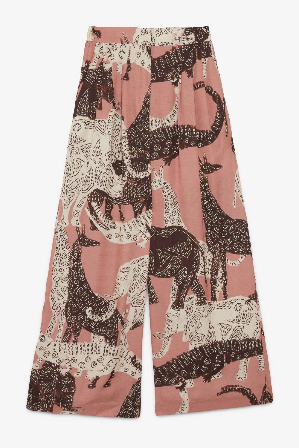 Ottod'Ame Viscose Palazzo Trousers