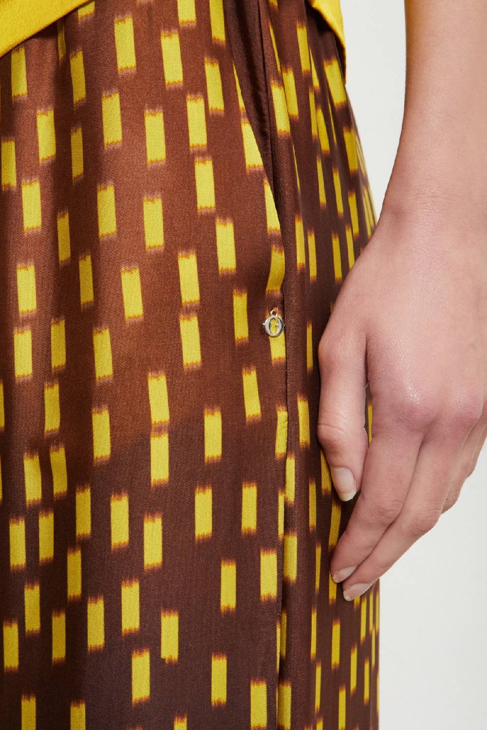 Ottod'Ame Viscose Palazzo Trousers