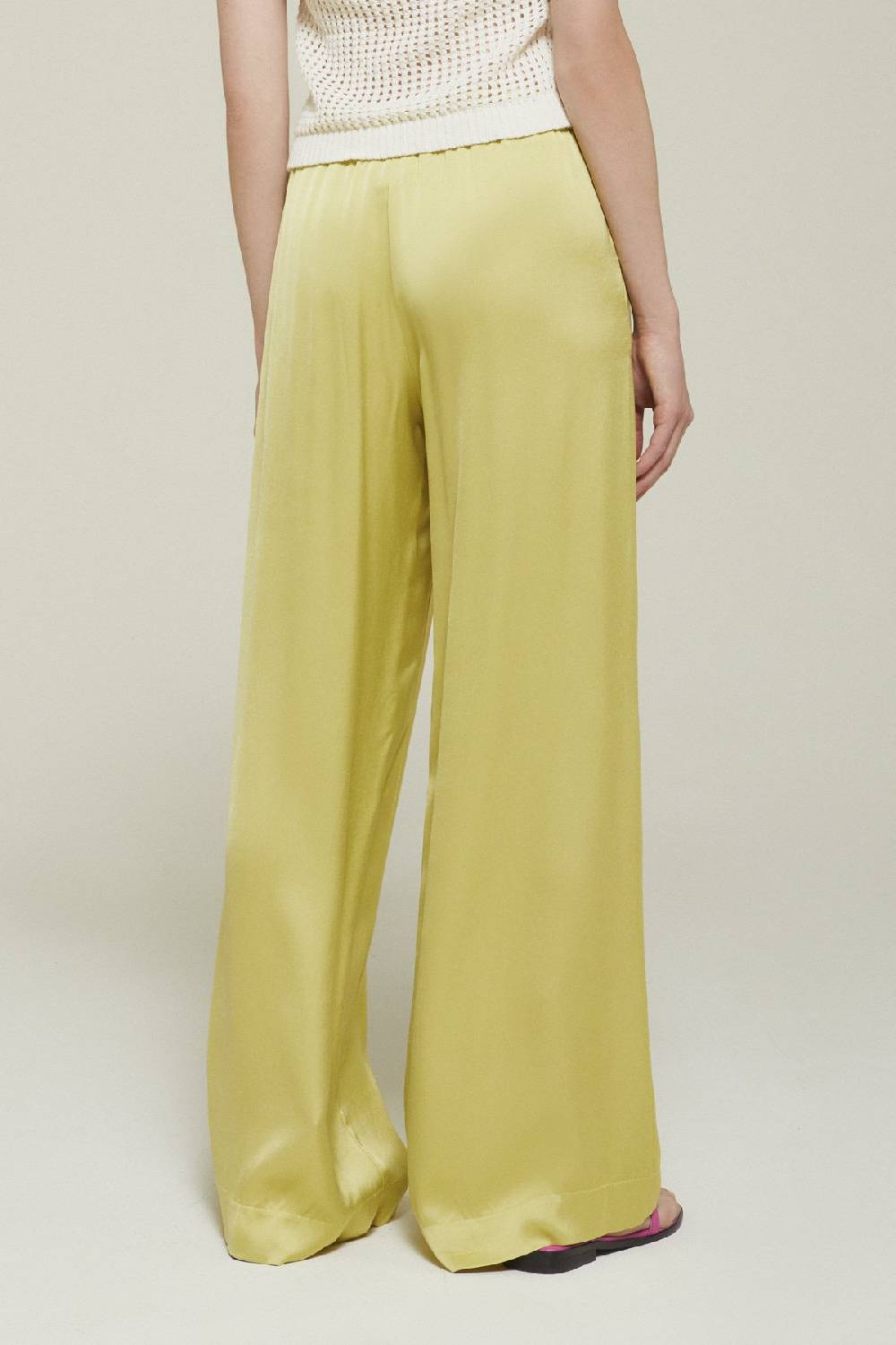 Ottod'Ame Viscose Palazzo Trousers