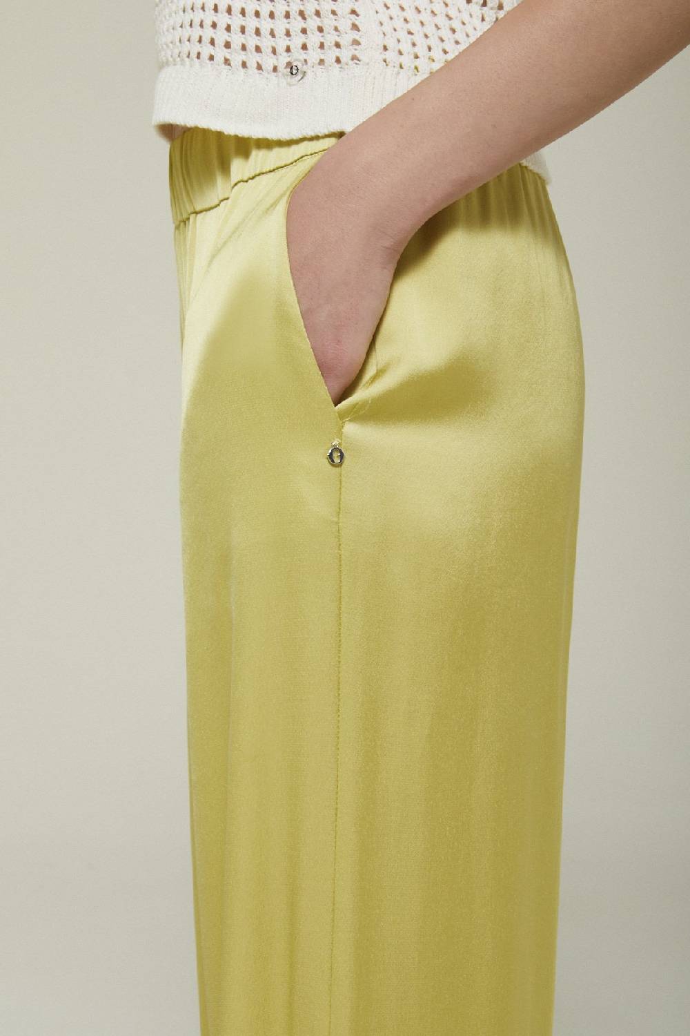 Ottod'Ame Viscose Palazzo Trousers