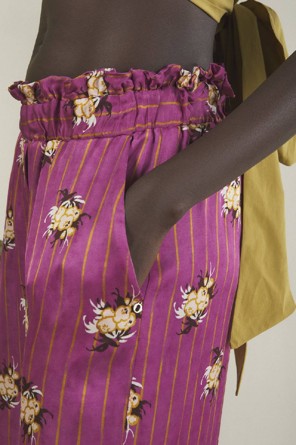 Ottod'Ame Viscose Palazzo Trousers