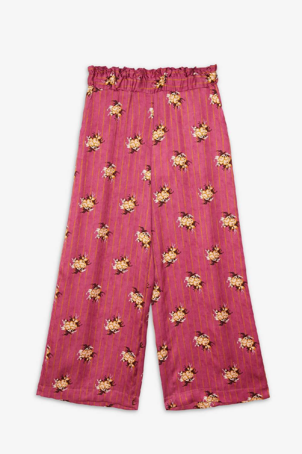 Ottod'Ame Viscose Palazzo Trousers