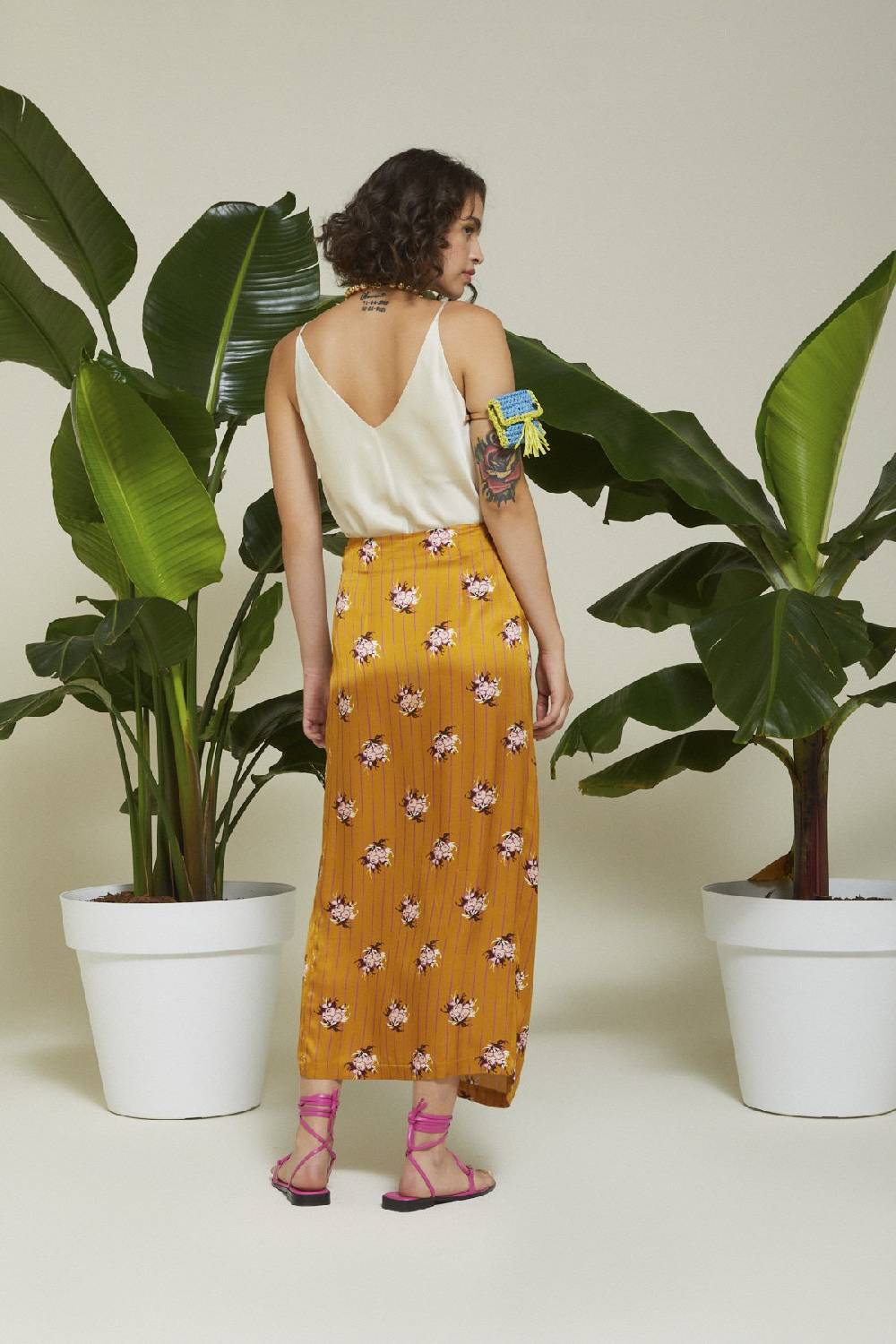 Ottod'Ame Viscose Sarong Skirt