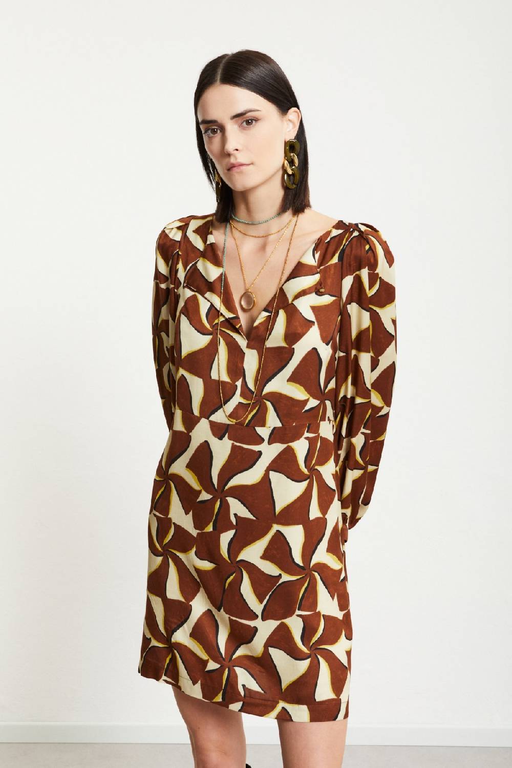 Ottod'Ame Viscose Short Dress