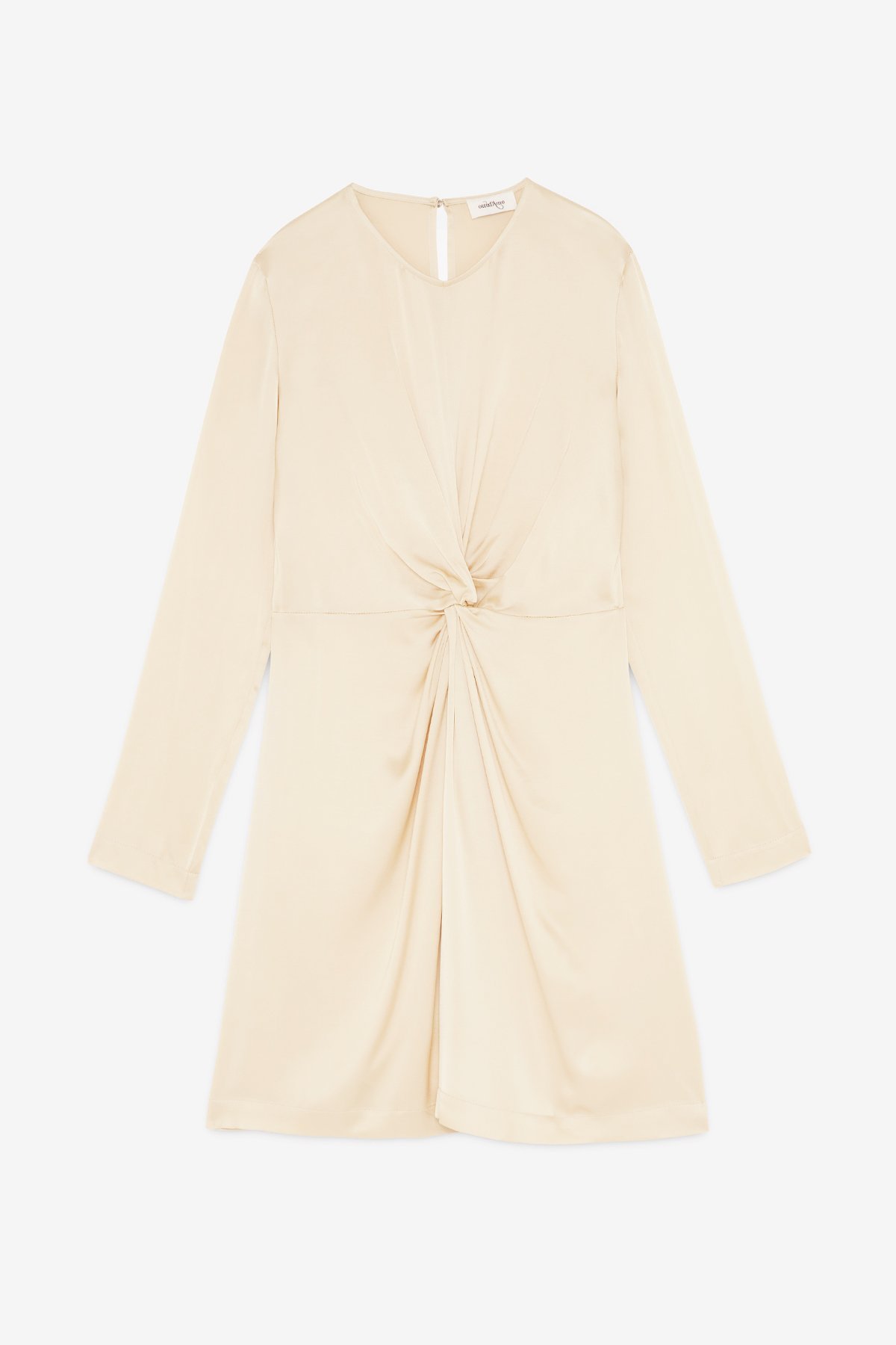 Ottod'Ame Viscose Short Dress With Knot