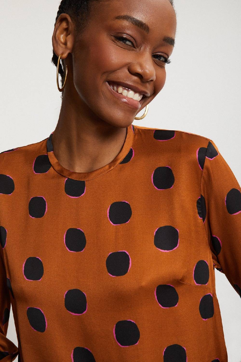 Ottod'Ame Viscose Short Dress With Long Sleeves