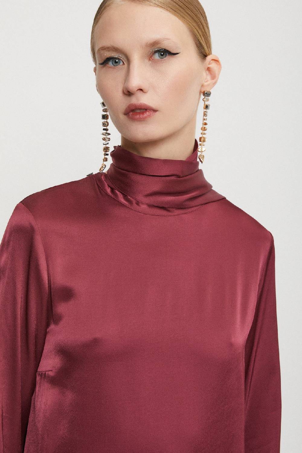 Ottod'Ame Viscose Short Dress With Sash