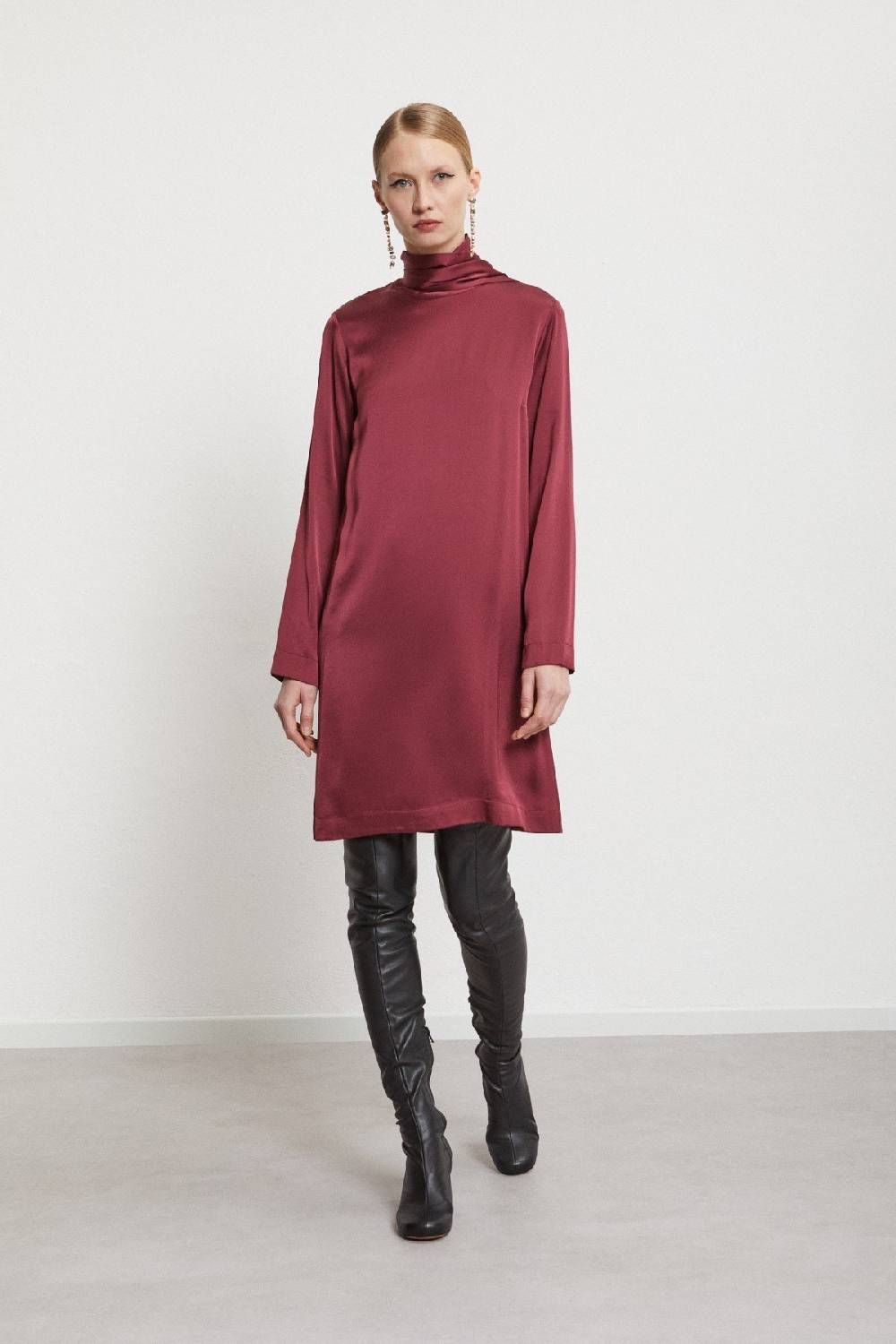 ottod'Ame Viscose short dress with sash