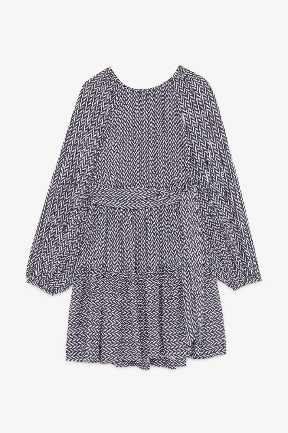 Ottod'Ame Viscose Short Dress With Sash