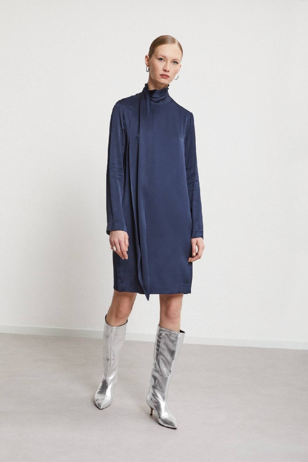 ottod'Ame Viscose short dress with sash