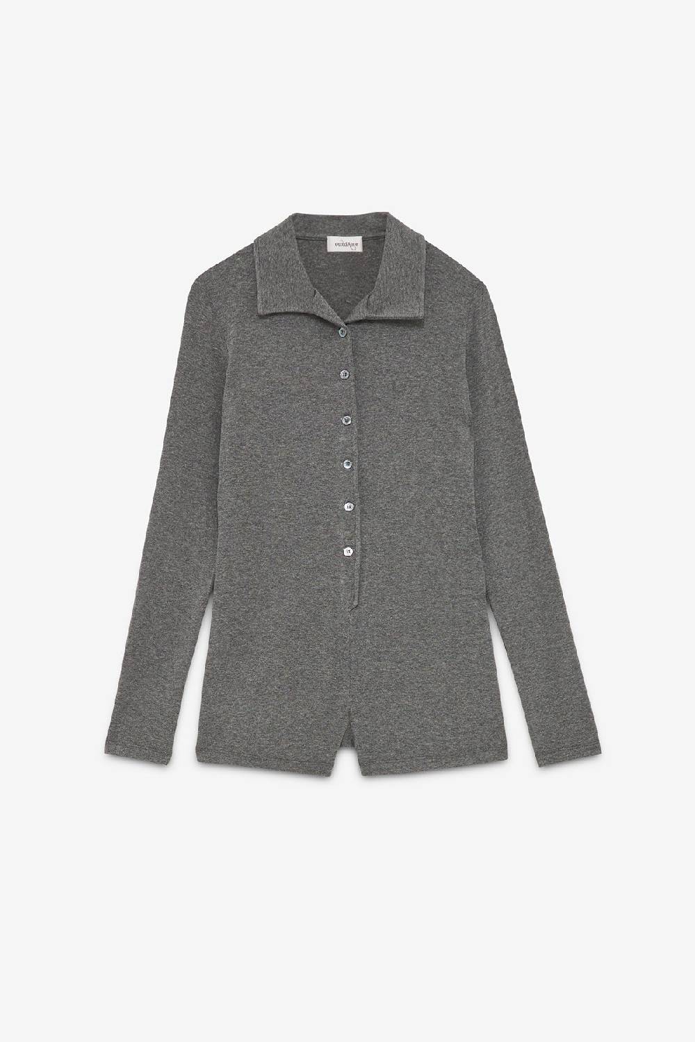 Ottod'Ame Viscose Short Jumpsuit With Buttons