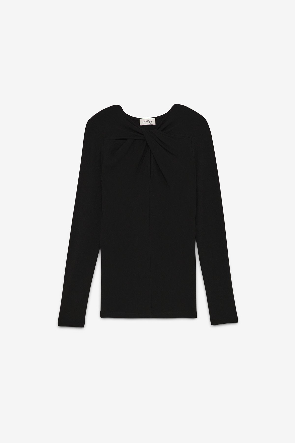 Ottod'Ame Viscose Top With Knot