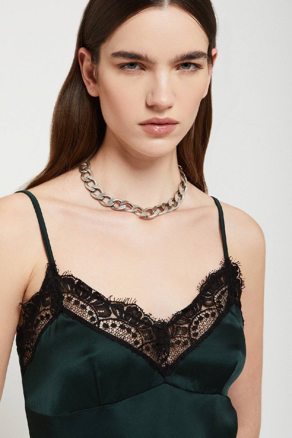 Ottod'Ame Viscose Top With Lace