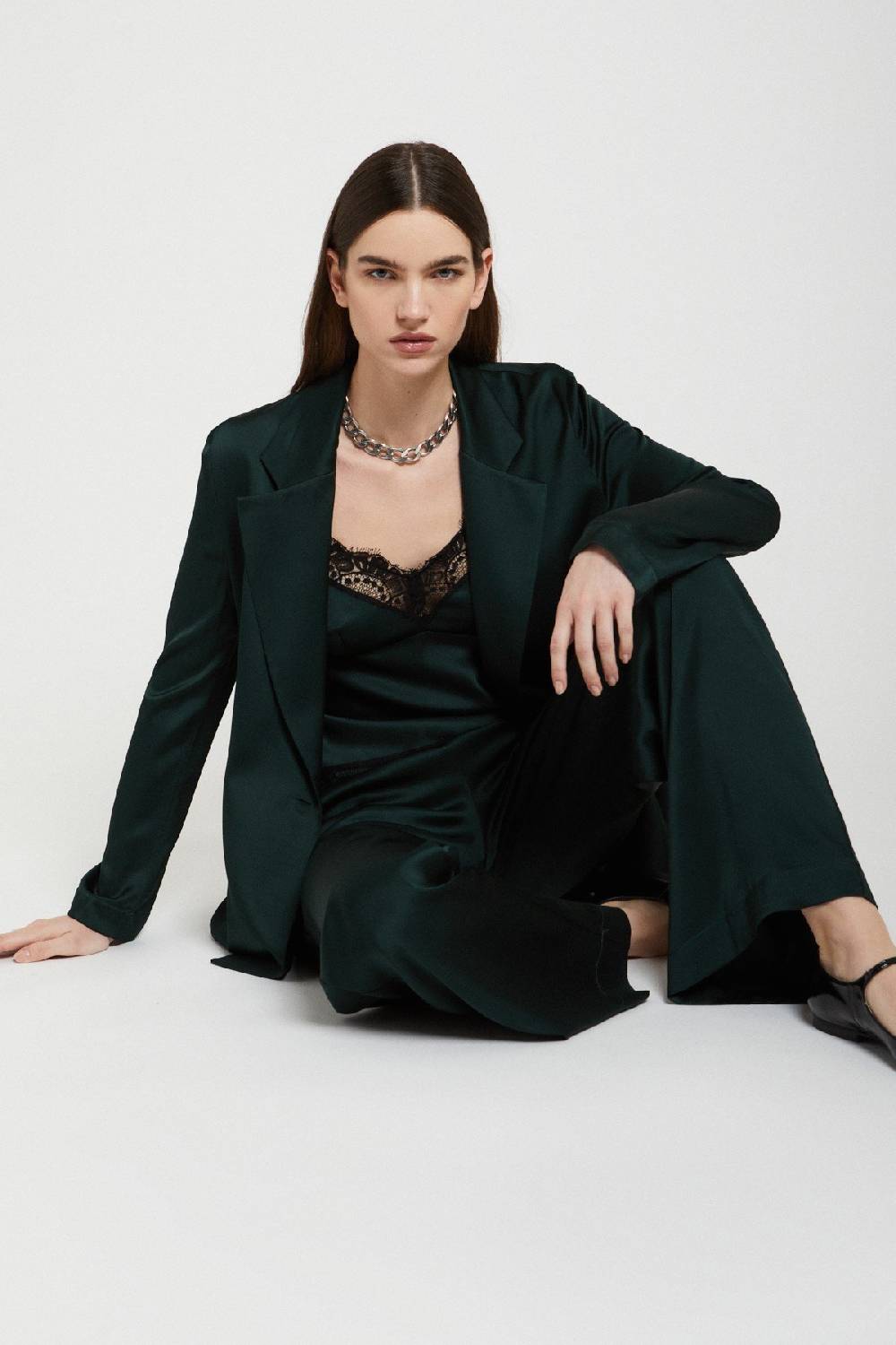 Ottod'Ame Viscose Top With Lace