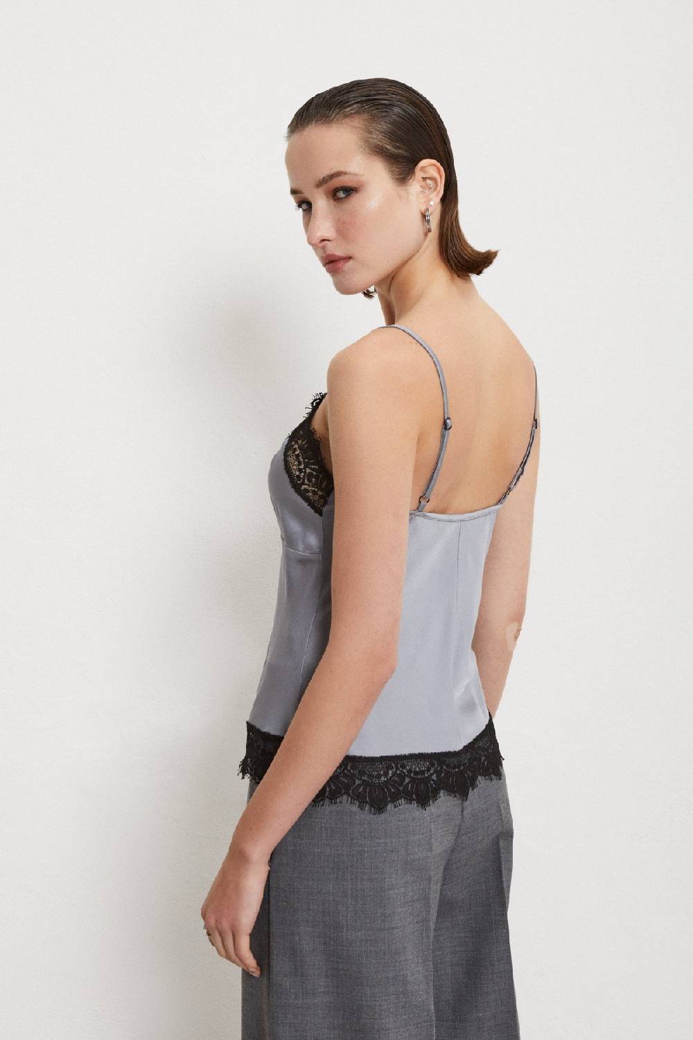 Ottod'Ame Viscose Top With Lace