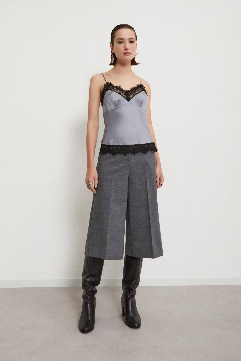 ottod'Ame Viscose top with lace